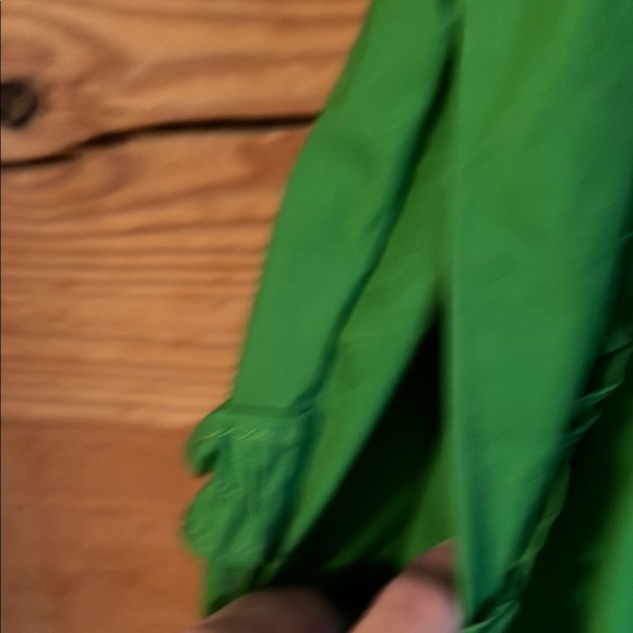 Kate Spade Green Ruffled Midi Sundress - Picture 4 of 5